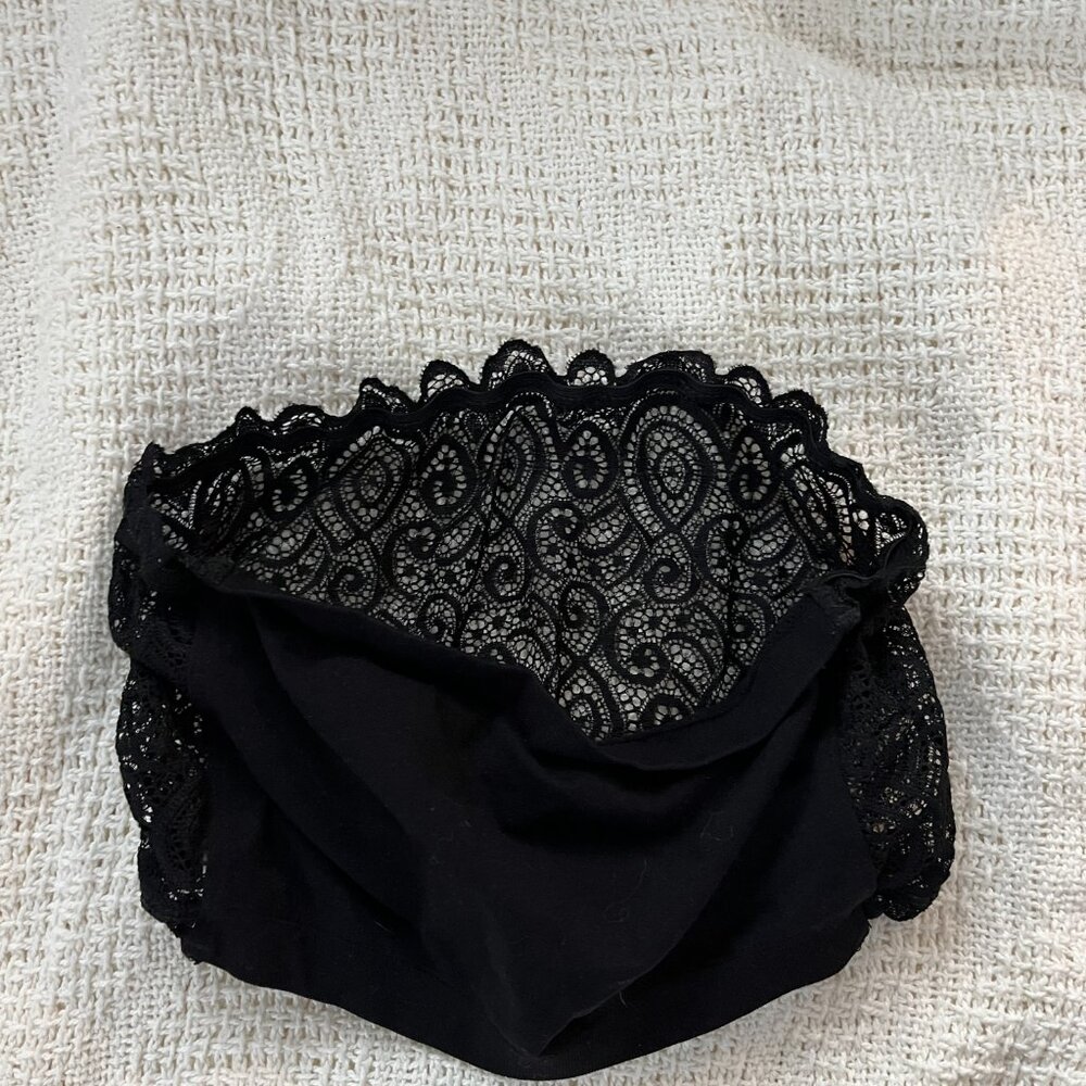 Freepeople Black Lace Bandeau Bra